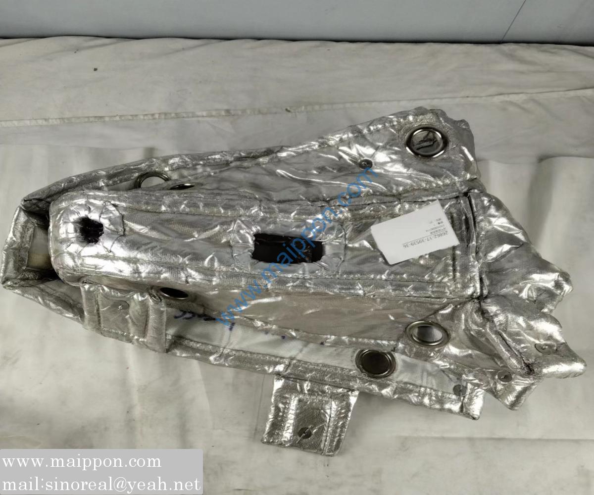 330209000114 Exhaust pipe heat shield WEICHAI