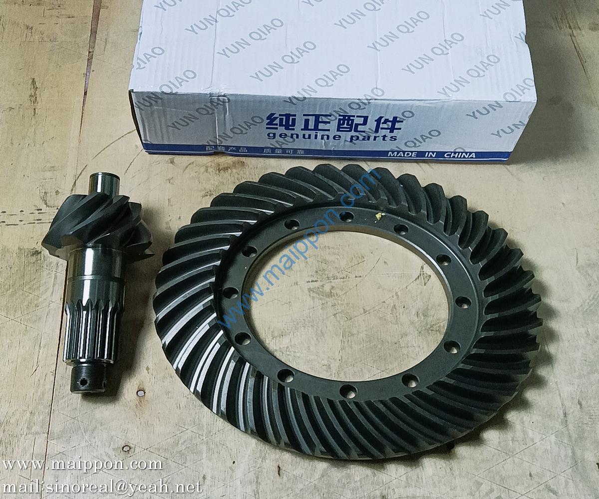 43A0013 43A0012 40B Rear axle large and small bevel gears SP102923 LIUGONG