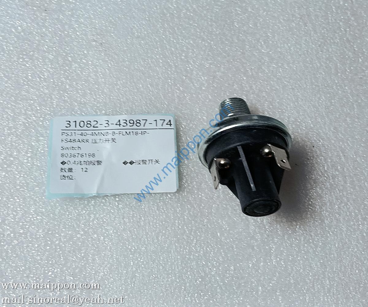 803676198 PS31-40-4MNB-B-FLM18-IP-FS4BARR Pressure Switch XCMG