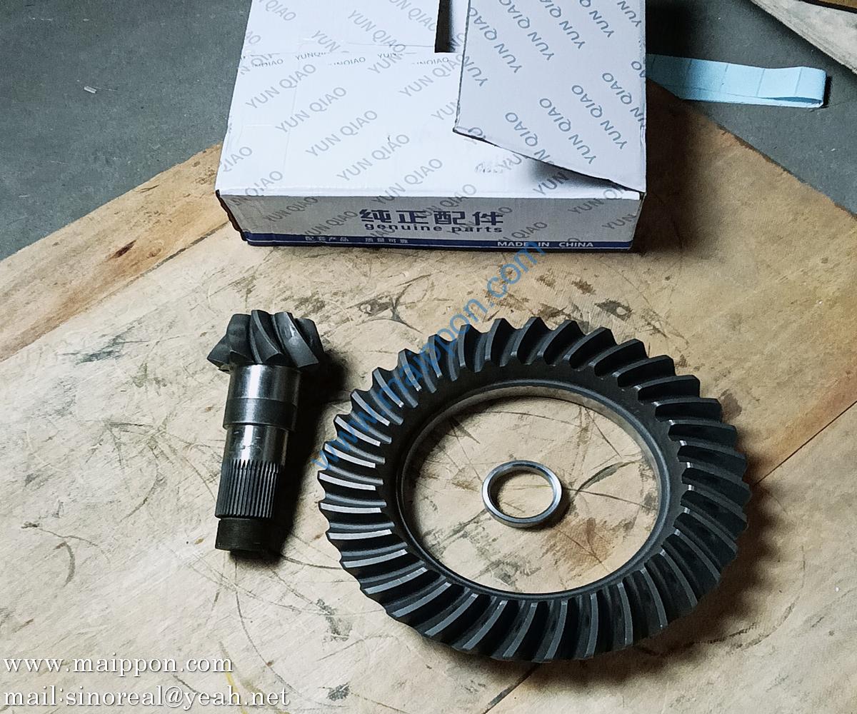 44A0008 44A0009 XG955III Rear Axle Spiral Bevel Gear Set (One Set) XGMA