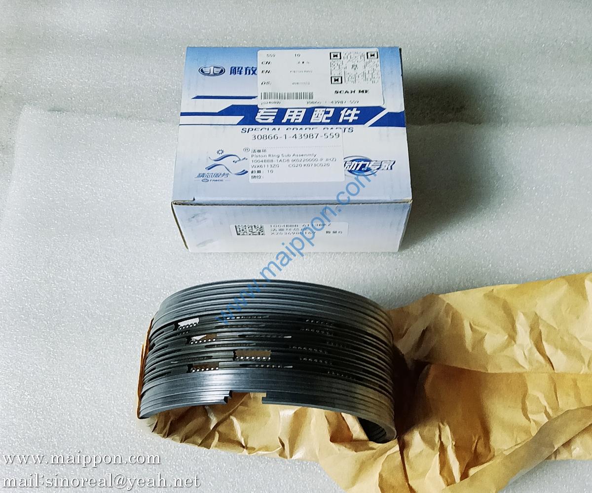 1004BB-1AD8 (K0220000-P JHZ) 6113ZG-CG20 K073CG20 piston ring FAW Power part