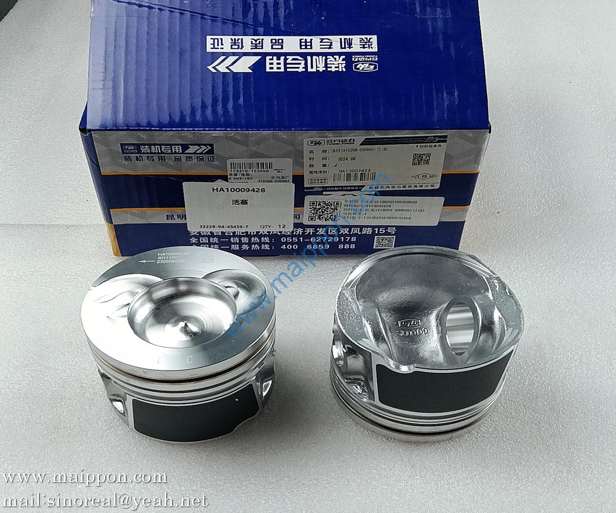 HA10009428 Piston 4102GB-030004 YUNNEI engine parts