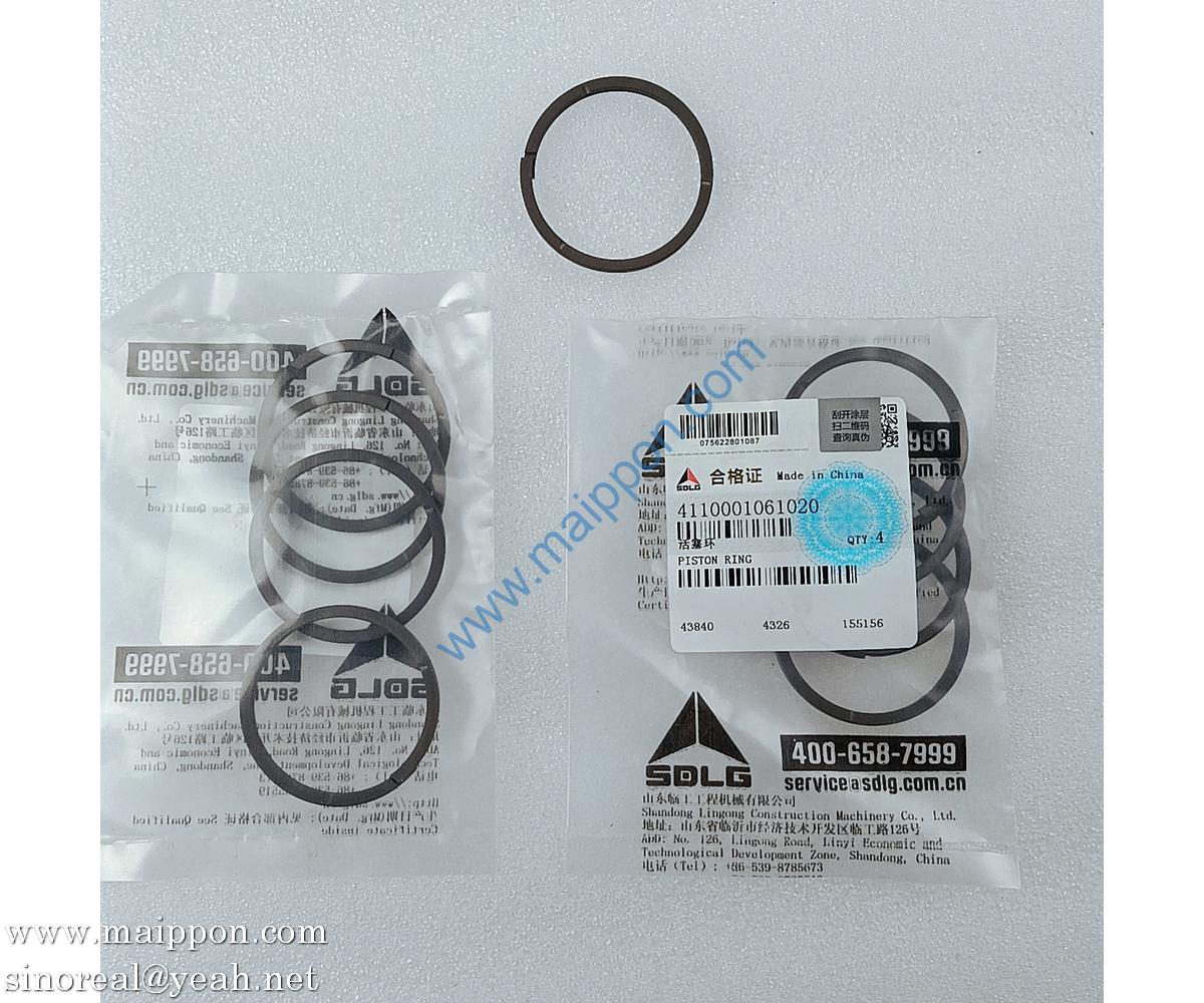 4110001061020 piston ring SDLG parts