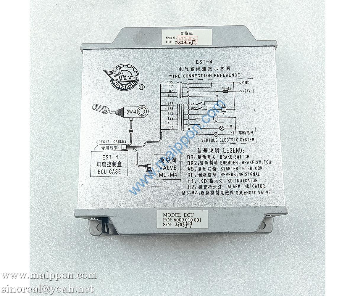6009010001 ECU ZF gearbox parts