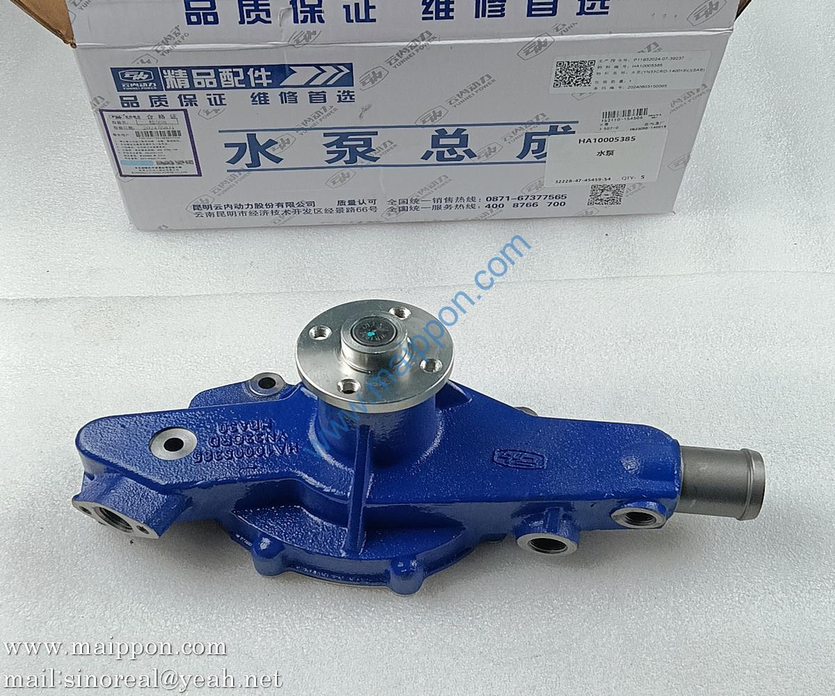 HA10005385 Water Pump YN33CRD-140018 YUNNEI engine parts