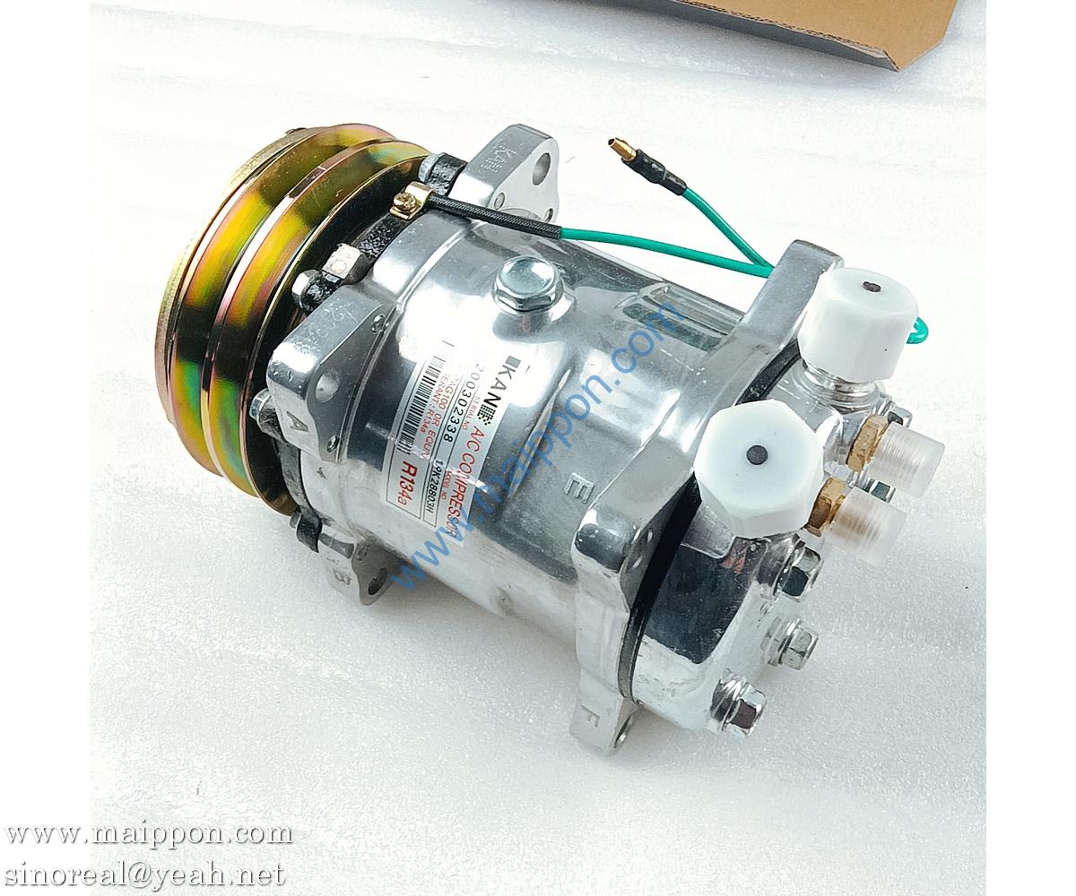 803588834 air conditioning compressor AXGAY10044 252117712 XCMG lw300kv wheel loader parts