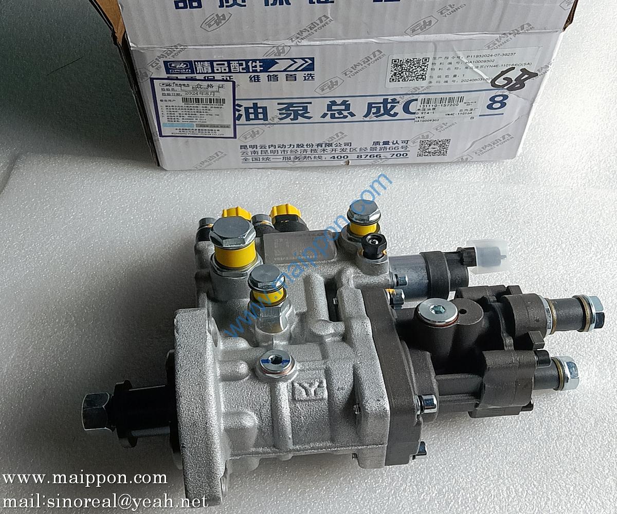 HA10000305 Injection Pump Assy YN4E-110164 HA10009302 YUNNEI engine parts