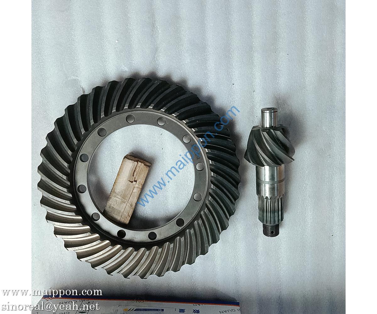 860115586 rear axle spiral bevel gear XCMG parts