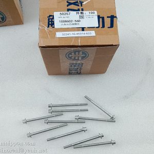 860153498 Hex Flange Bolt 1008602-56D  XCMG parts