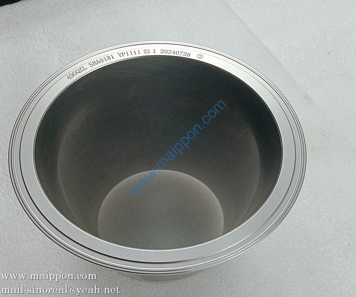SHA0181 Cylinder Liner 490QZL-01005 YUNNEI engine parts