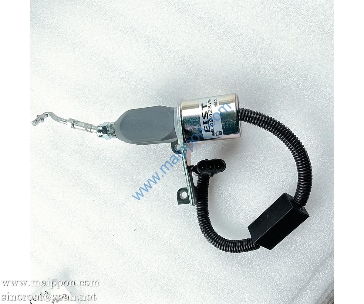 5254169 fuel cut-off solenoid valve 5304951 5295567 Cummins engine parts