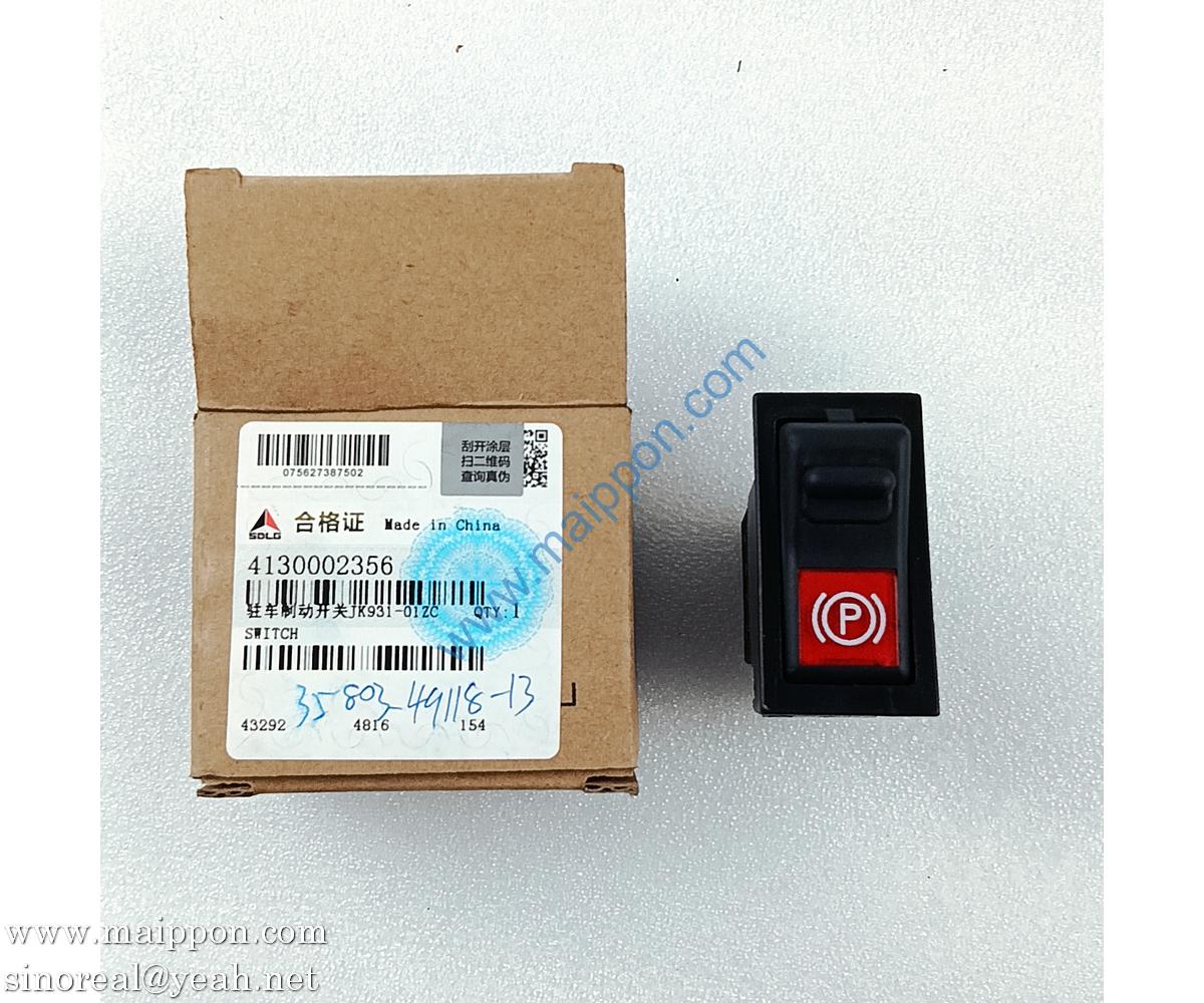 4130002356 rocker switch SDLG parts