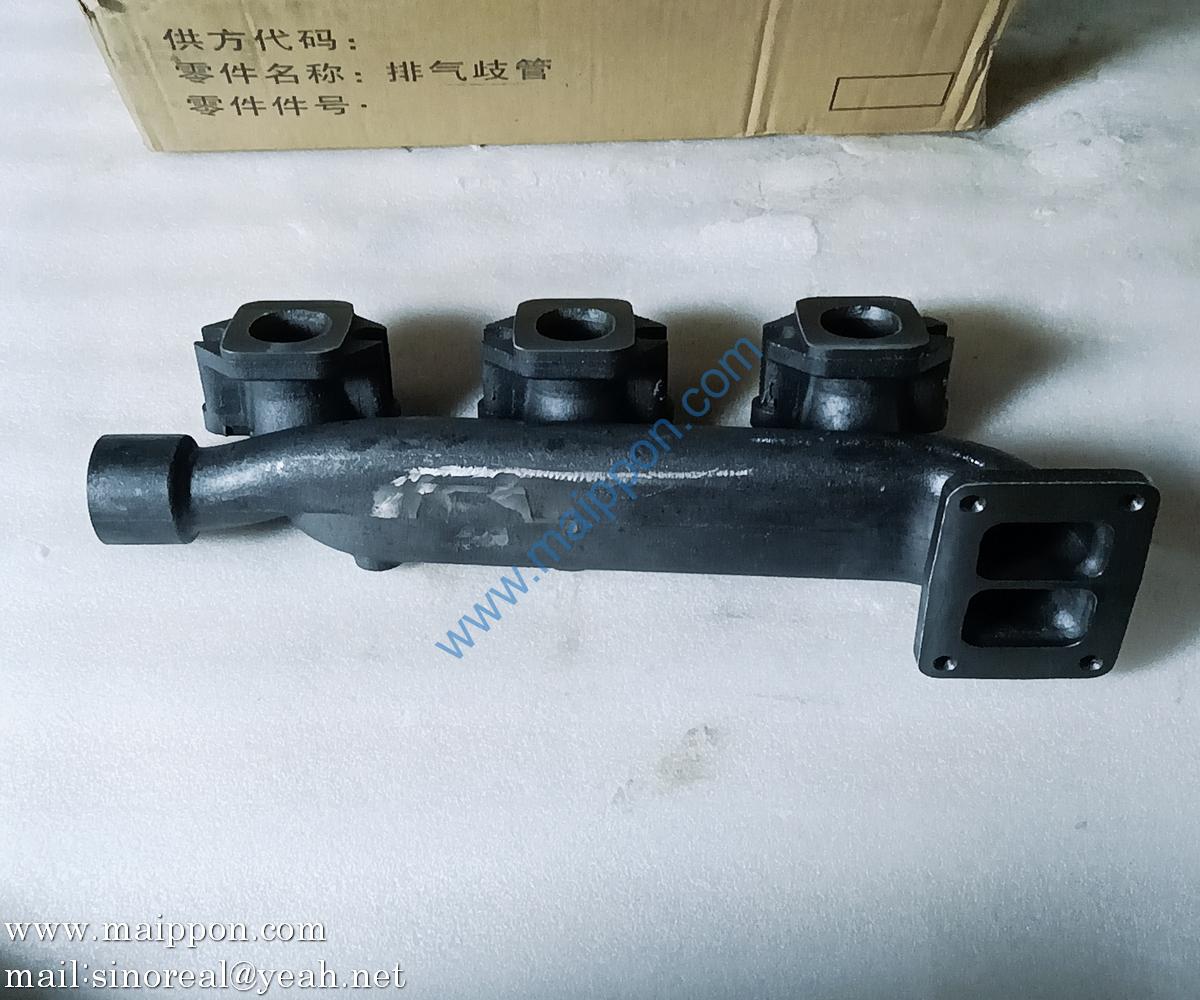 612600110835 Rear exhaust manifold WD615 Weichai spare part