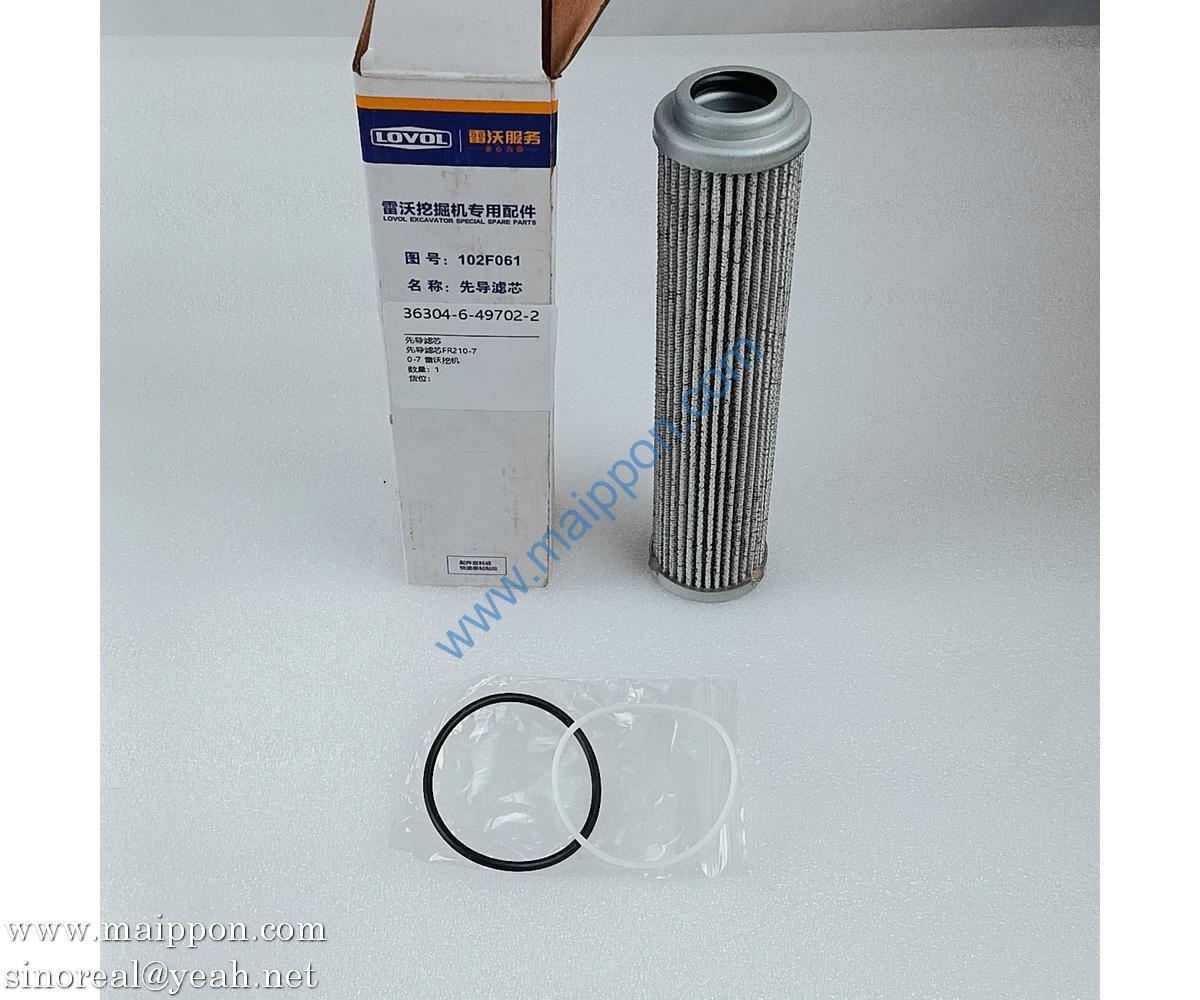 102F061 filter element FOTON LOVOL parts