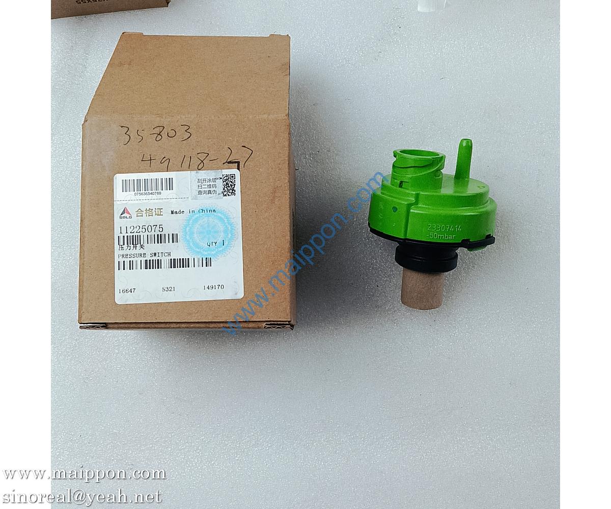 11225075 pressure switch SDLG part