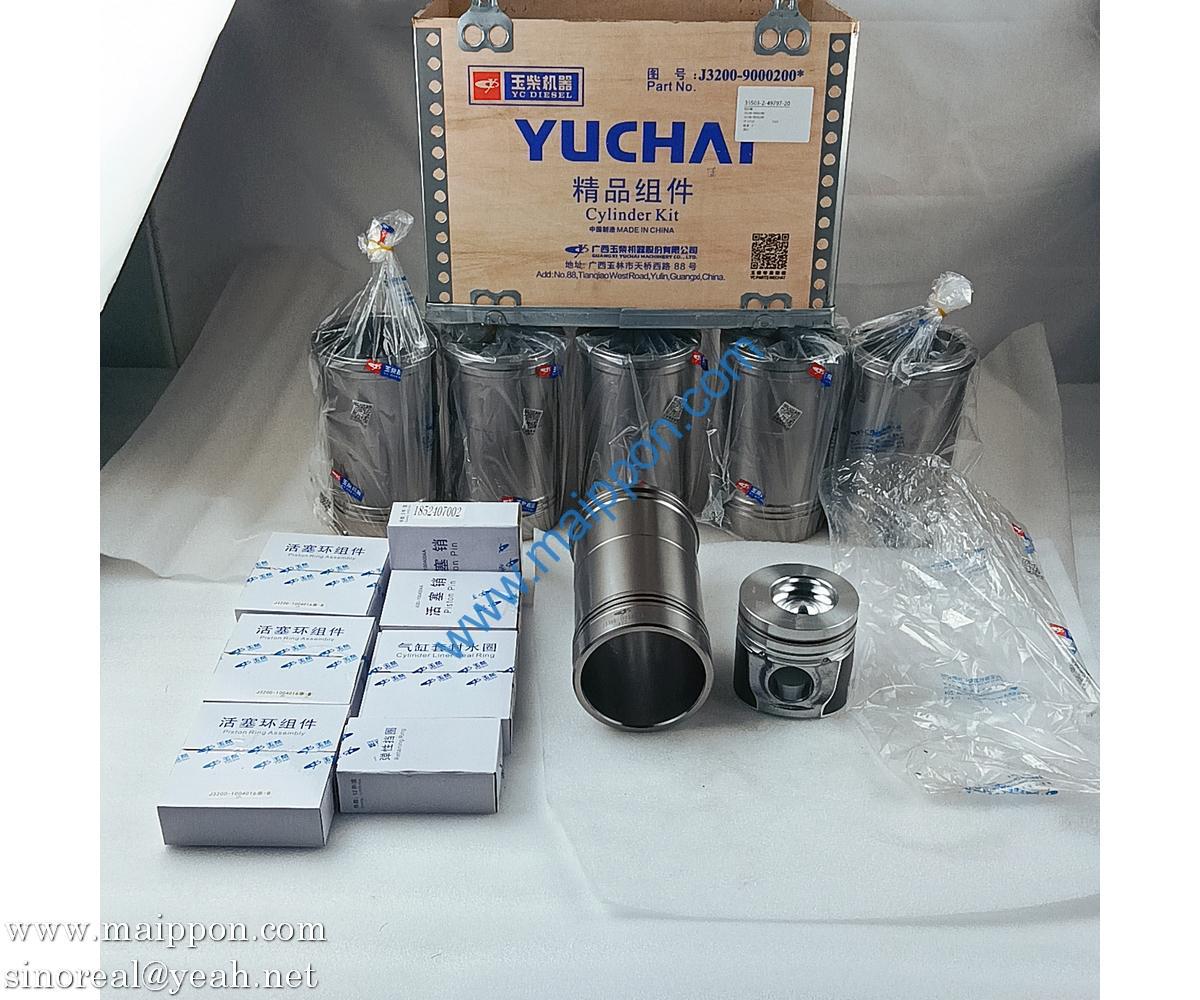 J3200-9000200 Cylinder and Piston Repair Kit YUCHAI Engine Parts