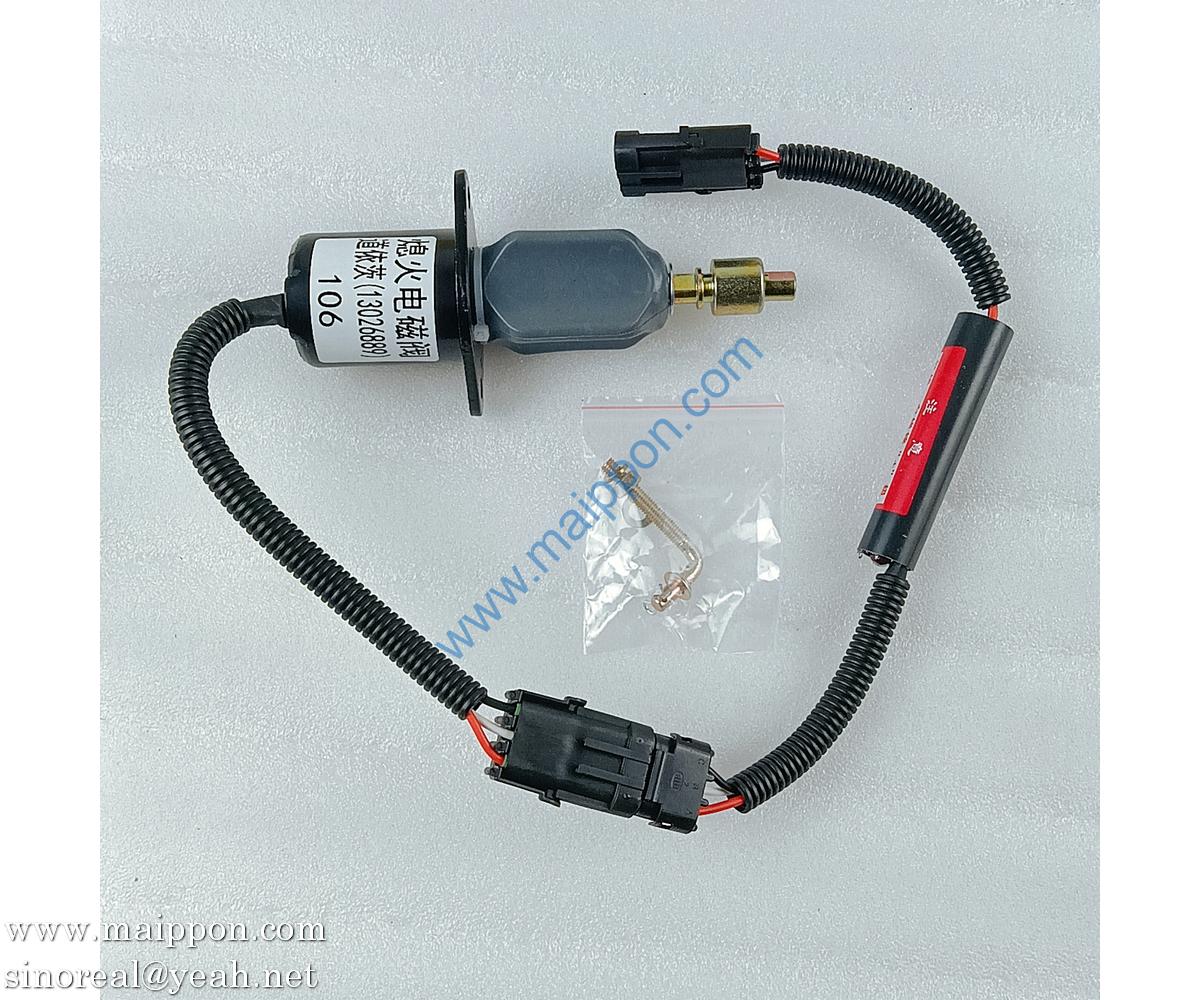 13026889 flameout solenoid valve 4110000909011 SDLG part
